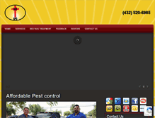 Tablet Screenshot of midlandpestcontrolservices.com